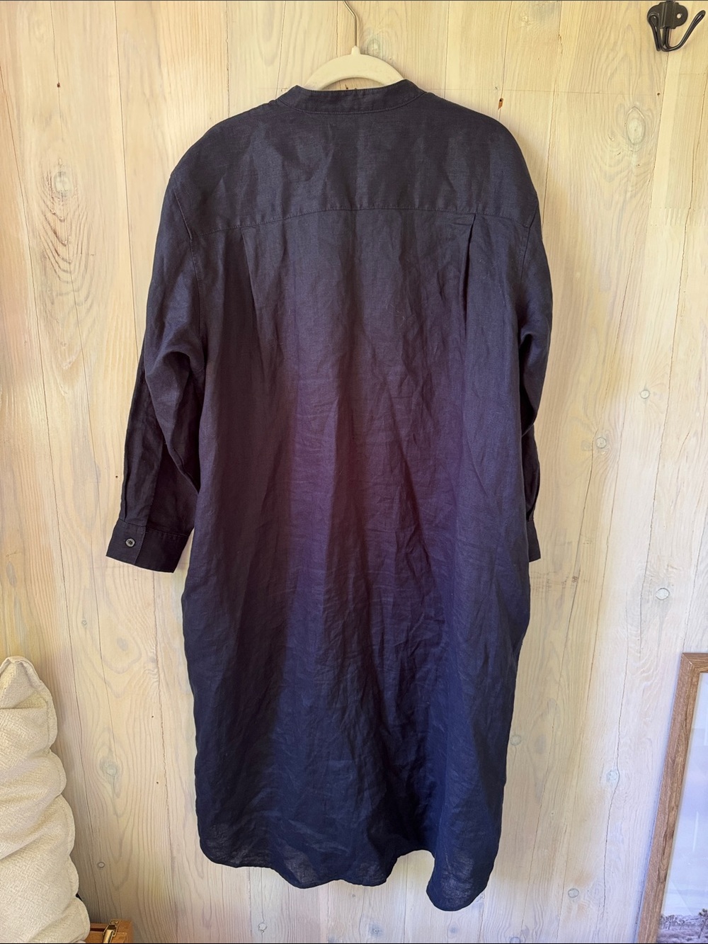 Muji Linen Dress Size M-L - Picture 2 of 6